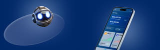 Fond de la section hero de la plateforme de trading Voile Rendange